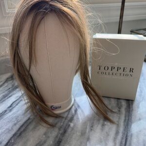 Topper Collection Heat Defiant Brown Hairpiece 14”